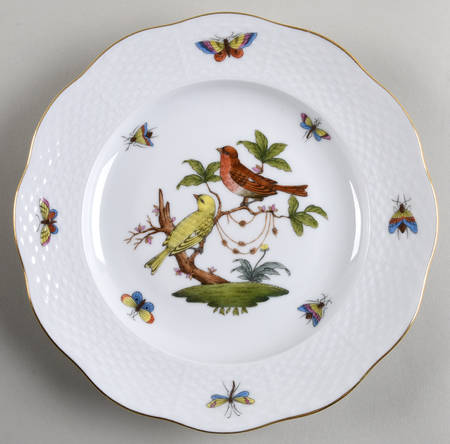Rothschild Bird (RO) Dessert/Pie Plate