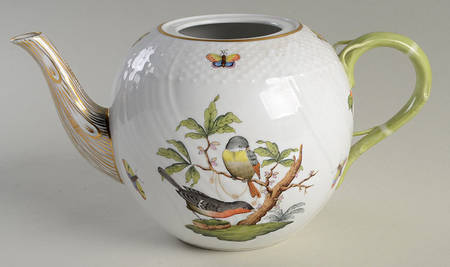 Rothschild Bird (RO) Teapot No Lid