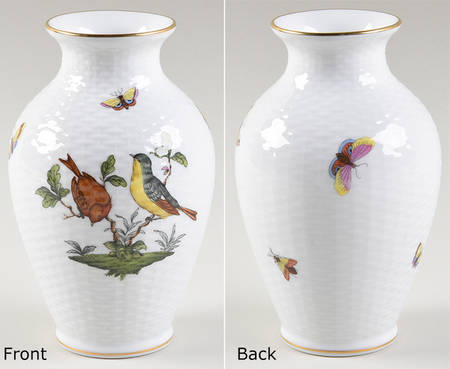 Rothschild Bird (RO) 5" Vase