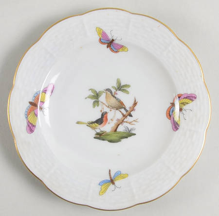 Rothschild Bird (RO) Small Bread & Butter Plate