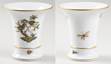 Rothschild Bird (RO) 4" Vase