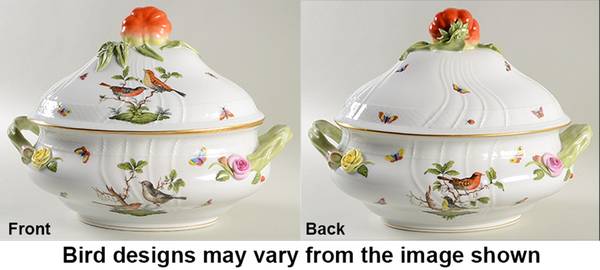 Rothschild Bird (RO) Oval Tureen & Lid