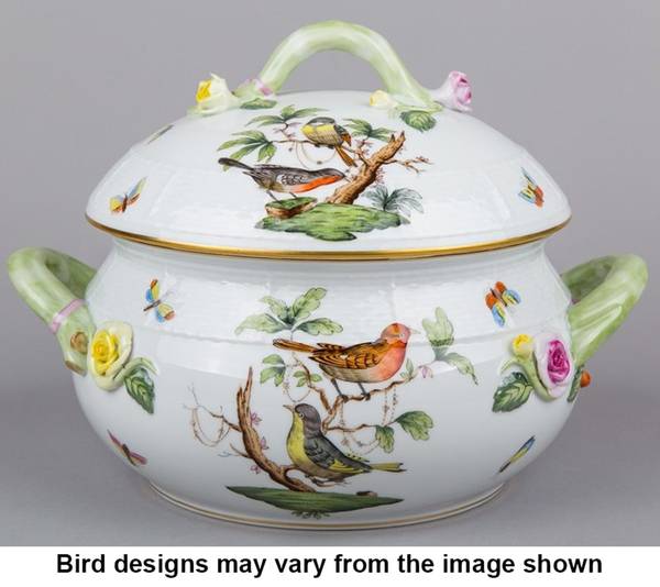 Rothschild Bird (RO) Round Tureen & Lid