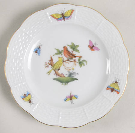 Rothschild Bird (RO) Small Bread & Butter Plate
