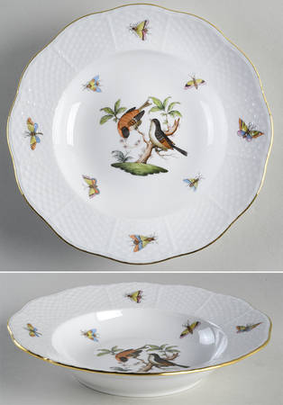Rothschild Bird (RO) Rim Soup Bowl