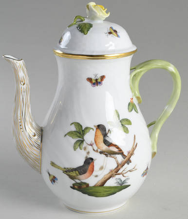 Rothschild Bird (RO) Coffee Pot & Lid