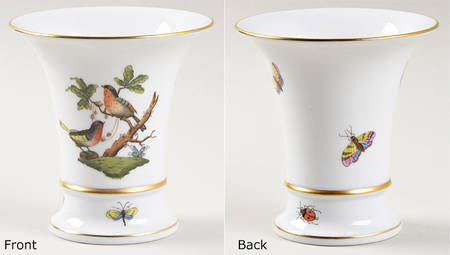 Rothschild Bird (RO) 4" Vase