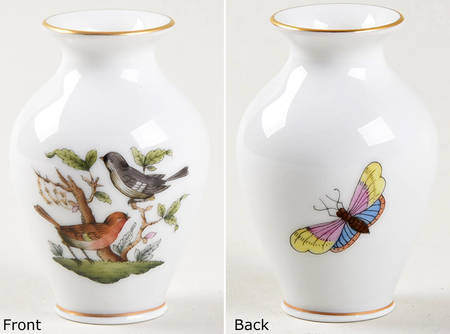 Rothschild Bird (RO) 2" Mini Bud Vase