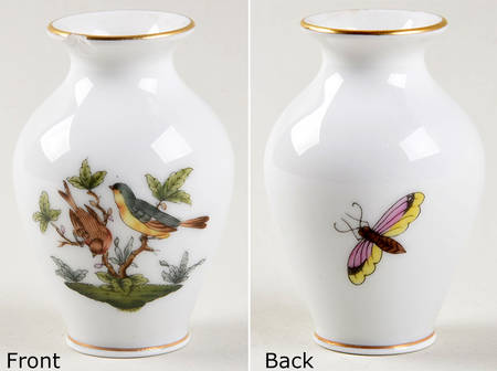 Rothschild Bird (RO) 2" Mini Bud Vase