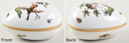 Rothschild Bird (RO) 4" Egg Box & Lid