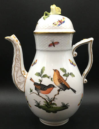 Rothschild Bird (RO) Coffee Pot & Lid