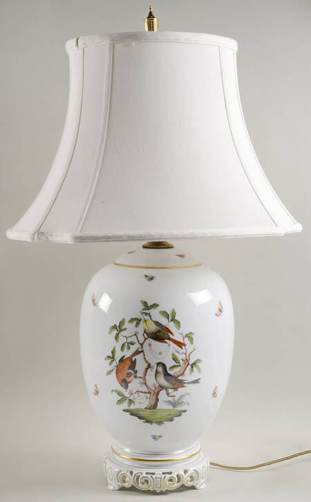 Rothschild Bird (RO) 26" Electric Lamp & Shade