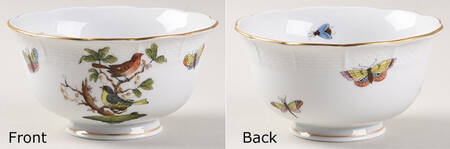 Rothschild Bird (RO) Open Sugar Bowl