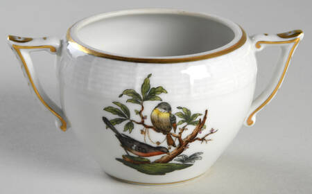 Rothschild Bird (RO) Sugar Bowl No Lid