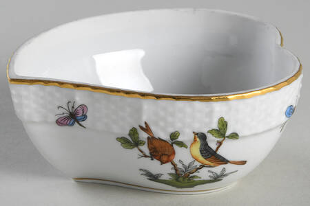 Rothschild Bird (RO) 3" Heart Shape Box No Lid
