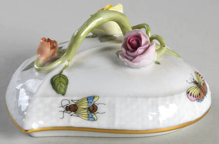 Rothschild Bird (RO) Lid for 3" Heart Shape Box