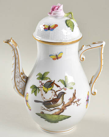 Rothschild Bird (RO) Small Coffee Pot & Lid