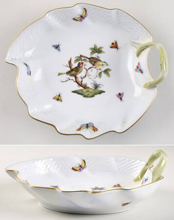 Rothschild Bird (RO) 7" Leaf Dish