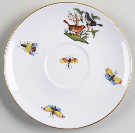 Rothschild Bird (RO) Saucer for Flat Demitasse Cup