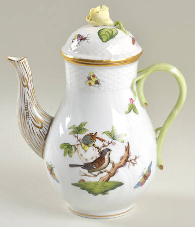Rothschild Bird (RO) Small Coffee Pot & Lid
