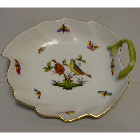 Rothschild Bird (RO) 8" Leaf Dish