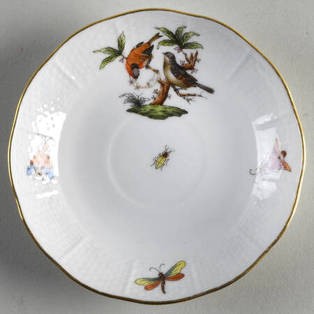 Rothschild Bird (RO) Saucer for Flat Demitasse Cup