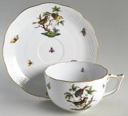 Rothschild Bird (RO) Soup Cup & Saucer Set