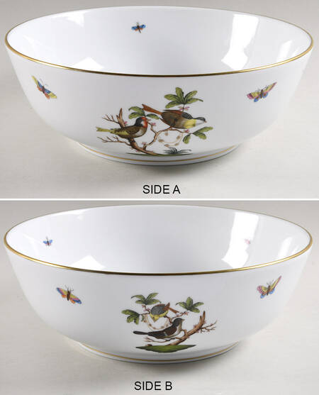 Rothschild Bird (RO) 11" Large Salad Serving Bowl