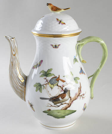Rothschild Bird (RO) Coffee Pot & Lid