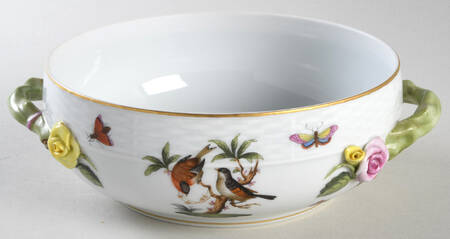 Rothschild Bird (RO) Small Round Vegetable No Lid