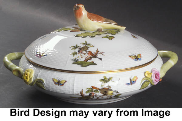Rothschild Bird (RO) Round Covered Vegetable