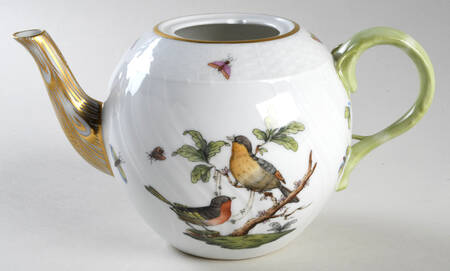 Rothschild Bird (RO) Teapot No Lid