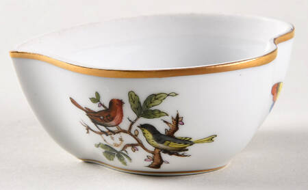 Rothschild Bird (RO) 3" #6004 Heart Shape Box No Lid