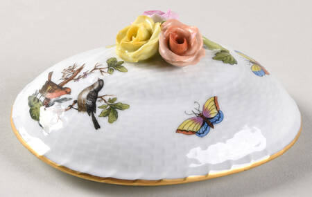 Rothschild Bird (RO) Lid for 4" Oval Bon Bon
