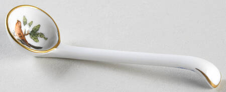 Rothschild Bird (RO) Cream/Mayonnaise Ladle, Solid Piece by Herend