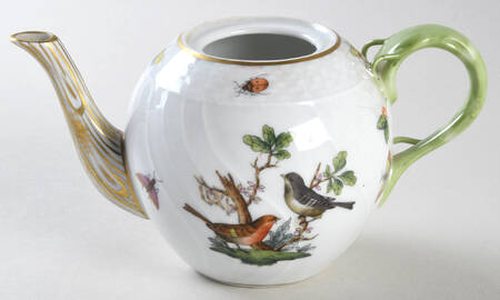 Rothschild Bird (RO) Individual Teapot No Lid