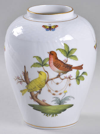 Rothschild Bird (RO) 6" Vase