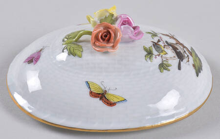Rothschild Bird (RO) Lid for 4" Oval Bon Bon