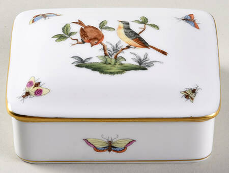 Rothschild Bird (RO) Cigarette Box & Lid