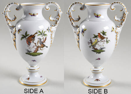 Rothschild Bird (RO) 10" Footed Urn No Lid