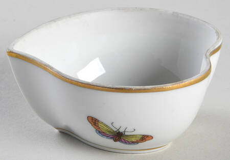 Rothschild Bird (RO) 3" Heart Shape Bon Bon No Lid