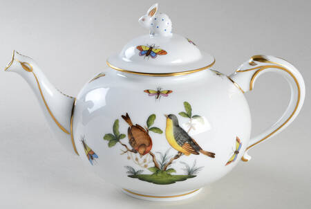 Rothschild Bird (RO) Mini Teapot & Lid