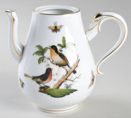 Rothschild Bird (RO) Individual Coffee Pot No Lid