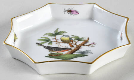 Rothschild Bird (RO) Octagonal Ashtray