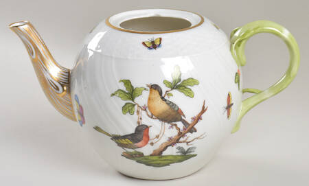 Rothschild Bird (RO) Teapot No Lid