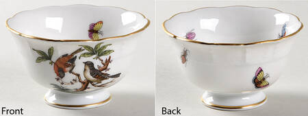 Rothschild Bird (RO) Individual Open Sugar Bowl