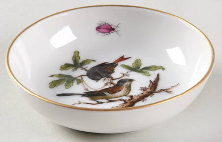 Rothschild Bird (RO) 3" Small Round Dish by Herend