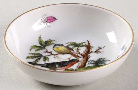 Rothschild Bird (RO) 3" Small Round Dish