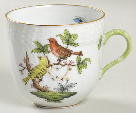 Rothschild Bird (RO) Flat Demitasse Cup
