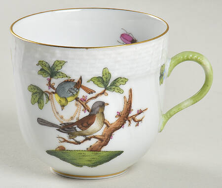 Rothschild Bird (RO) Flat Demitasse Cup